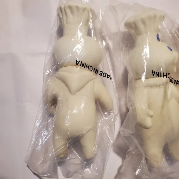 NEW VTG TPC 1971 Pillsbury Doughboy Poppin' fresh swival head vinyl Doll - Picture 4 of 6